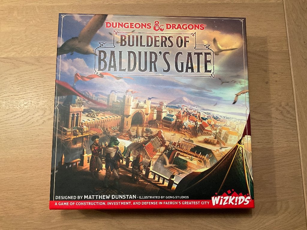 Dungeons & Dragons Builders Of Baldur’s Gate, Een of twee spelers, Ophalen of Verzenden, Zo goed als nieuw, WizKids