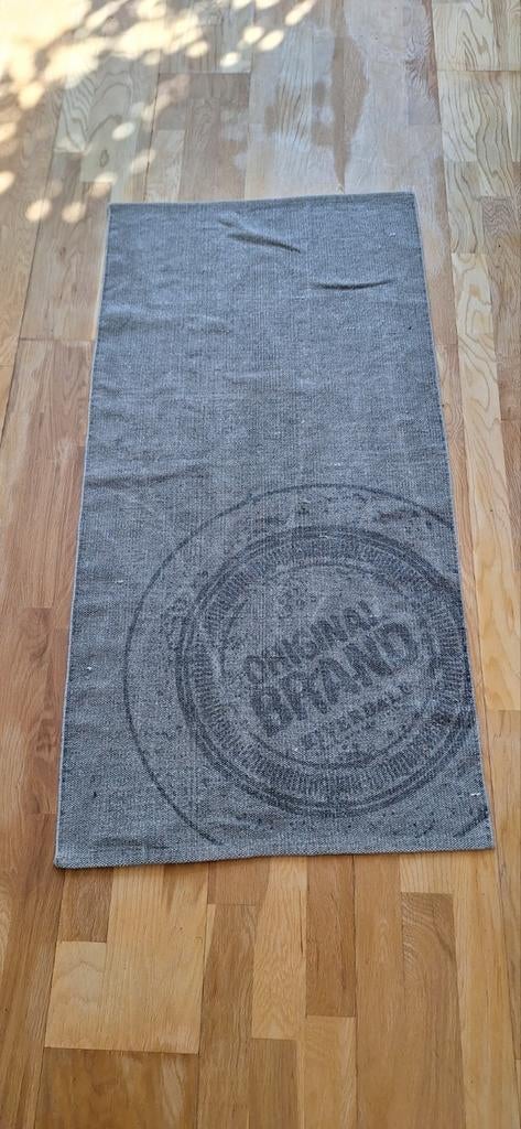 Grijze badmat met Land Rover logo, Ophalen of Verzenden, Gebruikt, Grijs