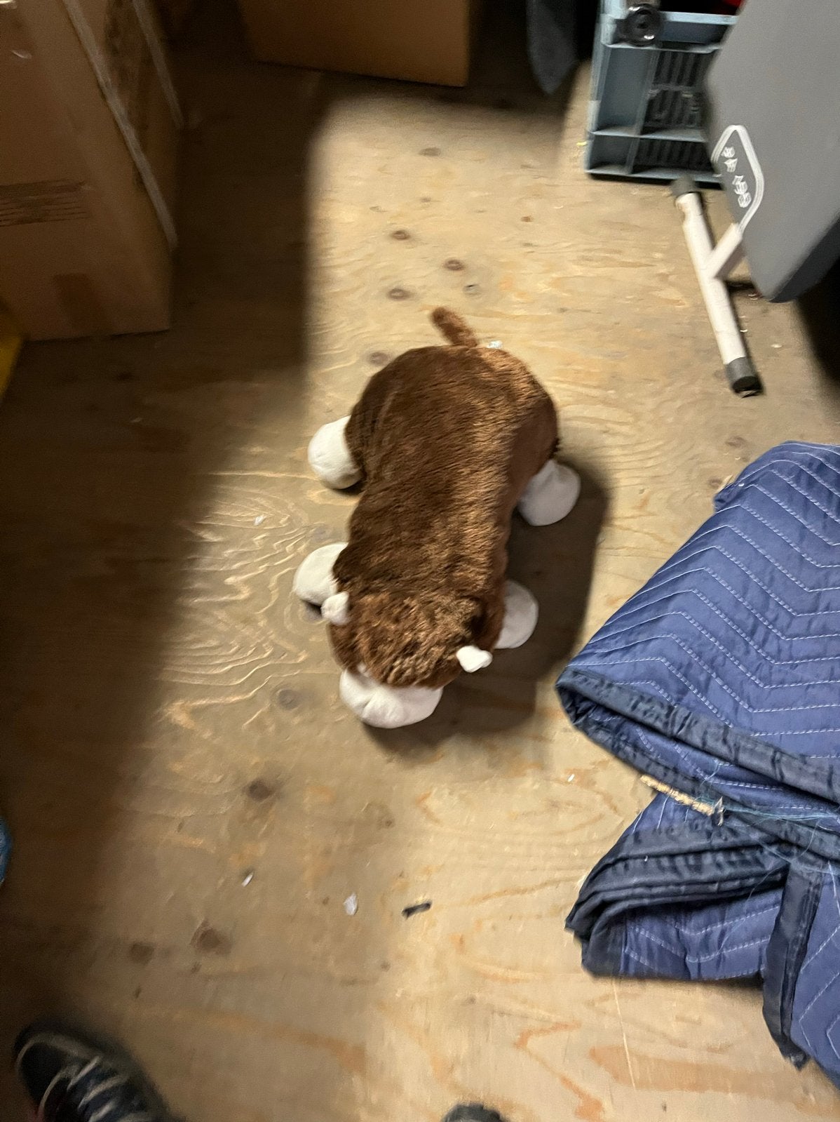 Bruine knuffel/kussen  aap - Zacht en knuffelbaar, Ophalen, Gebruikt, Overige merken, Overige karakters