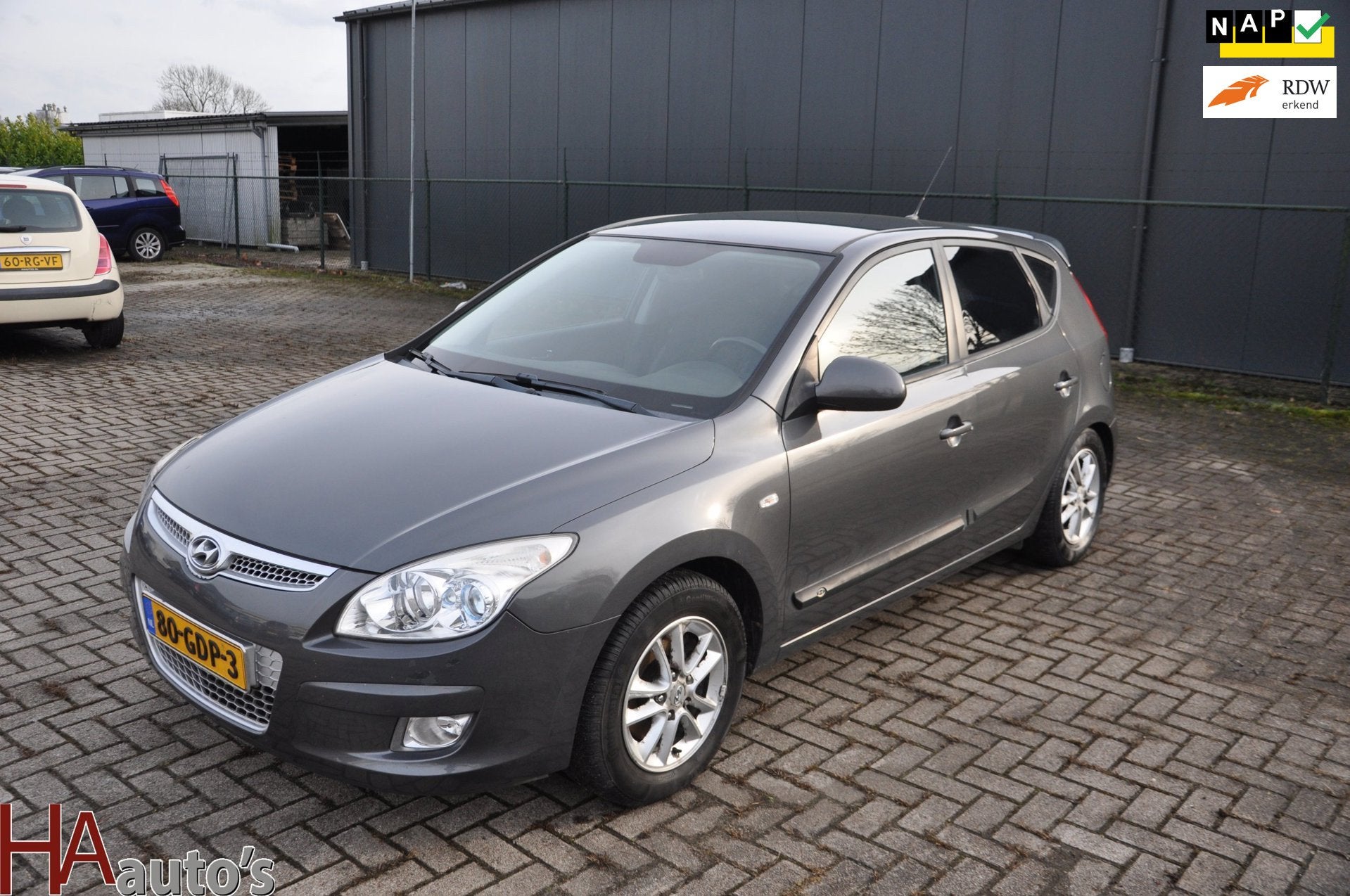 Hyundai I30 2.0i Style 5-deurs *CLIMA*, Auto's, Voorwielaandrijving, 1227 kg, Gebruikt, Leder en Stof