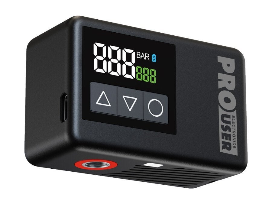 Pro User/Spinder BP120 - Oplaadbare Luchtcompressor, Mobiel, Nieuw, Ophalen of Verzenden, Minder dan 200 liter/min