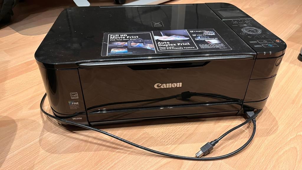 Canon MG5150 printer met scanner €5, Computers en Software, Printers, Ophalen, Gebruikt, Printer, Inkjetprinter