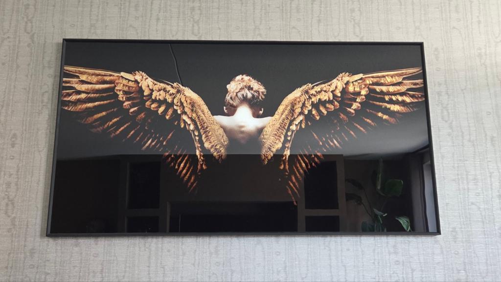 Glazen schilderij 'Angel Wings' - Coco Maison, Antiek en Kunst, Ophalen