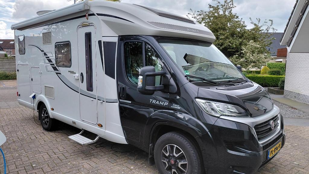 Hymer Tramp T 578 CL lengtebedden, Caravans en Kamperen, Ringverwarming, Fiat, Tot en met 2, 6 tot 7 meter