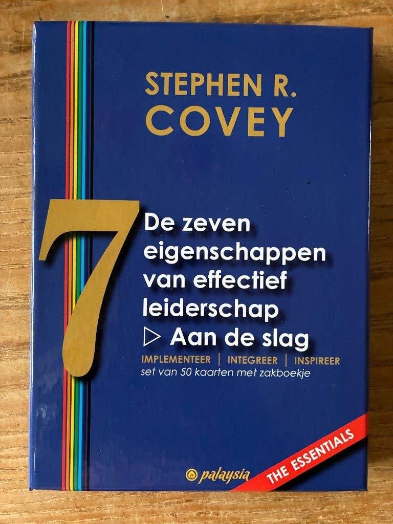 Stephen Covey - De zeven eigenschappen effectief leiderschap, Boeken, Advies, Hulp en Training, Zo goed als nieuw, Ophalen of Verzenden