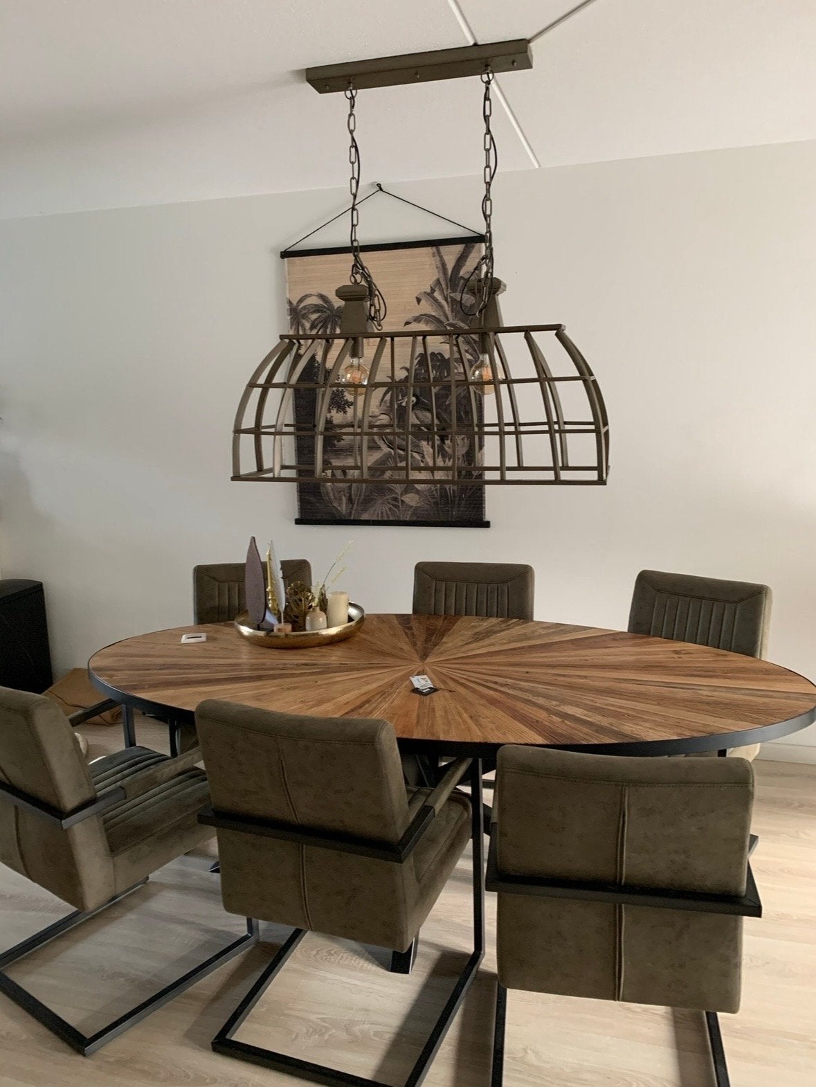 PTMD | Eetkamertafel | Ovaal 220cm, Ophalen, 100 tot 150 cm, 200 cm of meer, Zo goed als nieuw