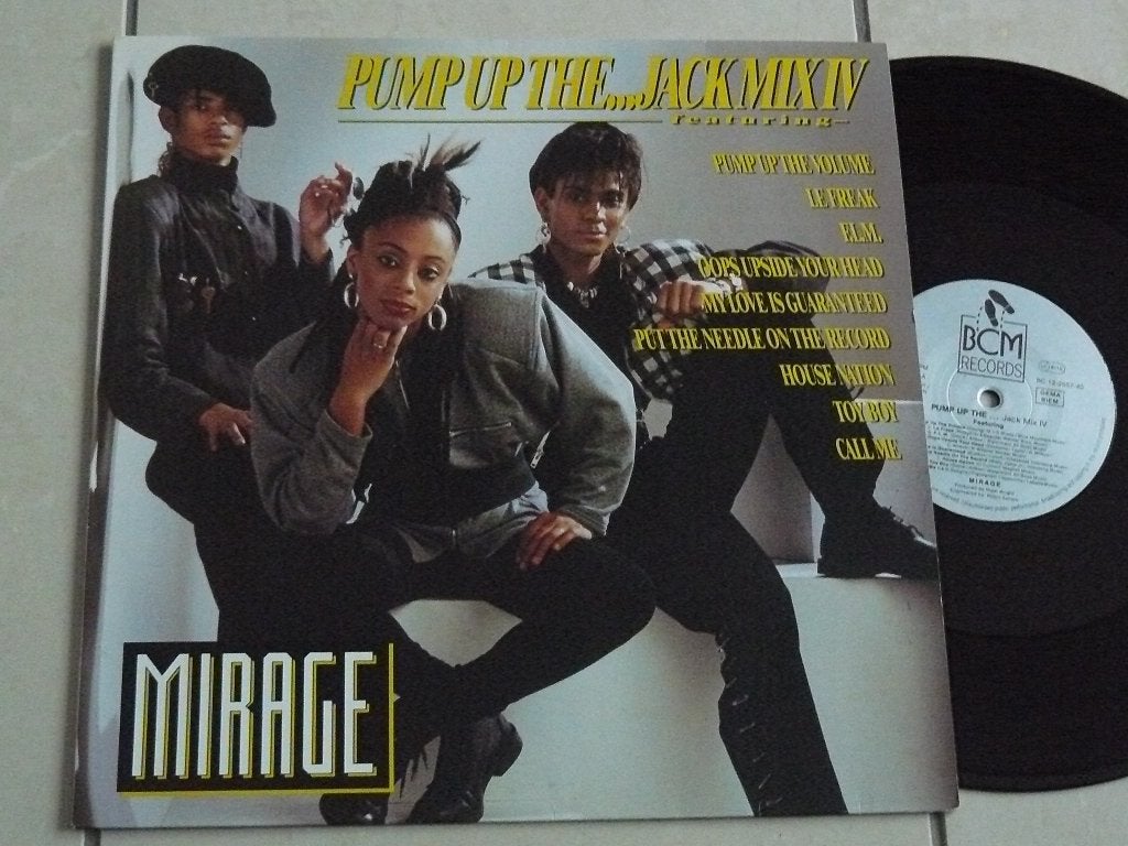 maxi single Mirage - Pump up the Jack mix IV, Verzenden, Gebruikt, 12 inch, Disco