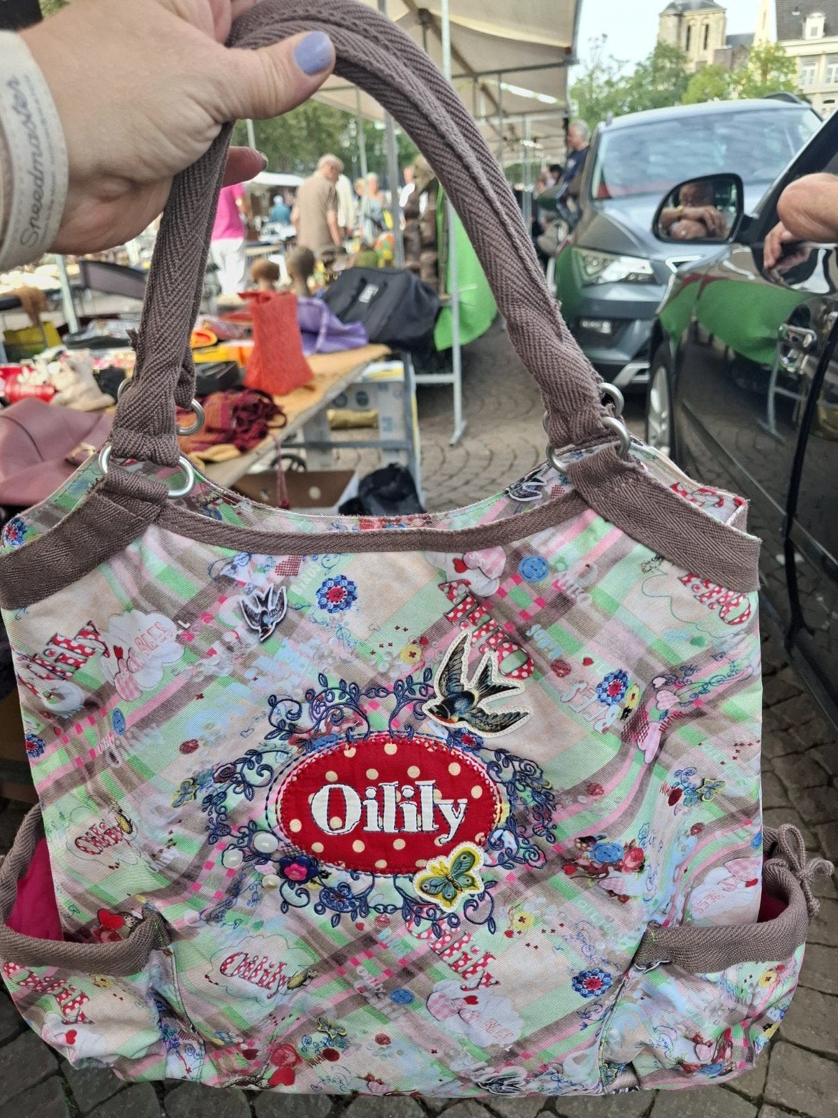 grote tas Oilily izgst., Ophalen of Verzenden, Zo goed als nieuw, Rugtas