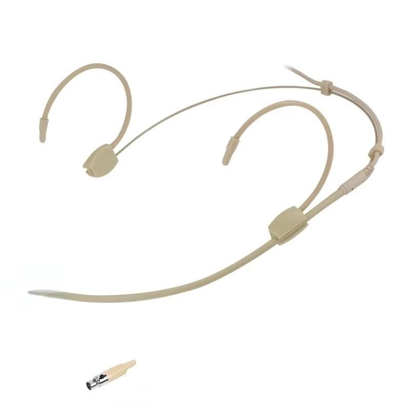 Nieuwe cremekleurige headset voor shure draadloze microfoons, Muziek en Instrumenten, Microfoons, Ophalen of Verzenden, Nieuw