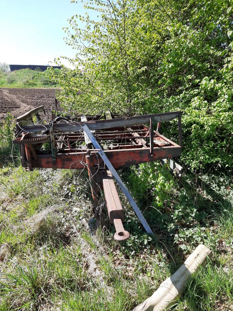 Onderstel 1 assige mestwagen ., Ophalen of Verzenden