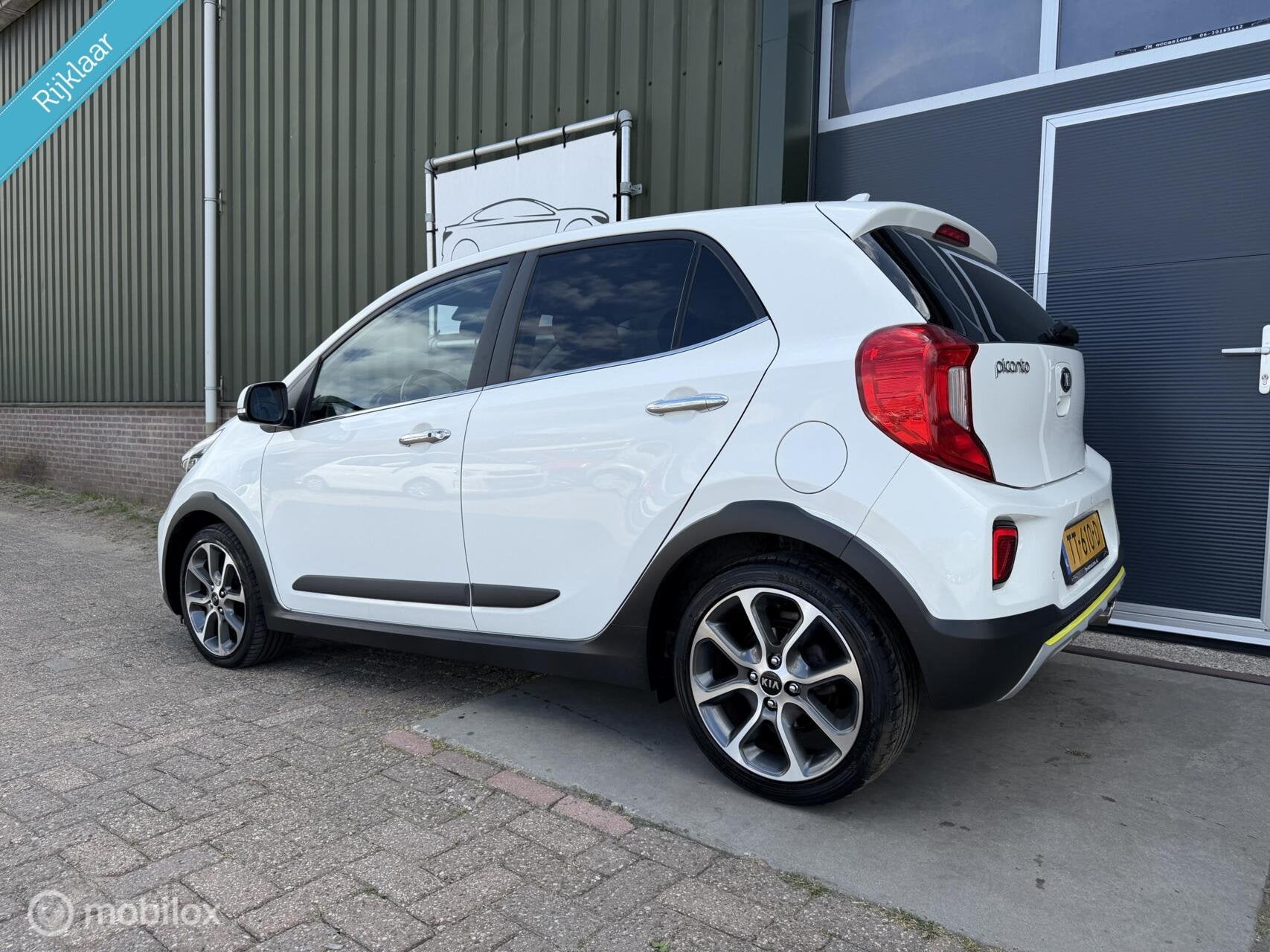Kia Picanto 1.0 T-GDI X-Line|Camera|Carplay|LED|Leder|Cruise, Auto's, Kia, Voorwielaandrijving, Gebruikt, 920 kg, Wit