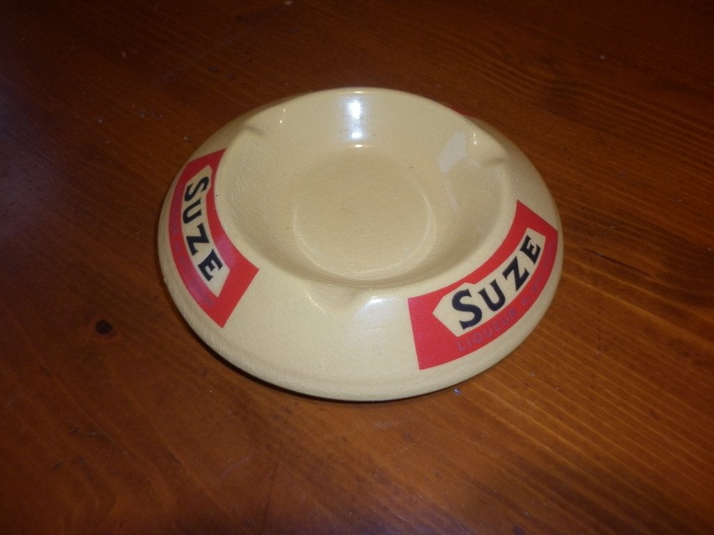 vintage asbakje Moulin des Loups, Ophalen of Verzenden, Zo goed als nieuw, Asbak