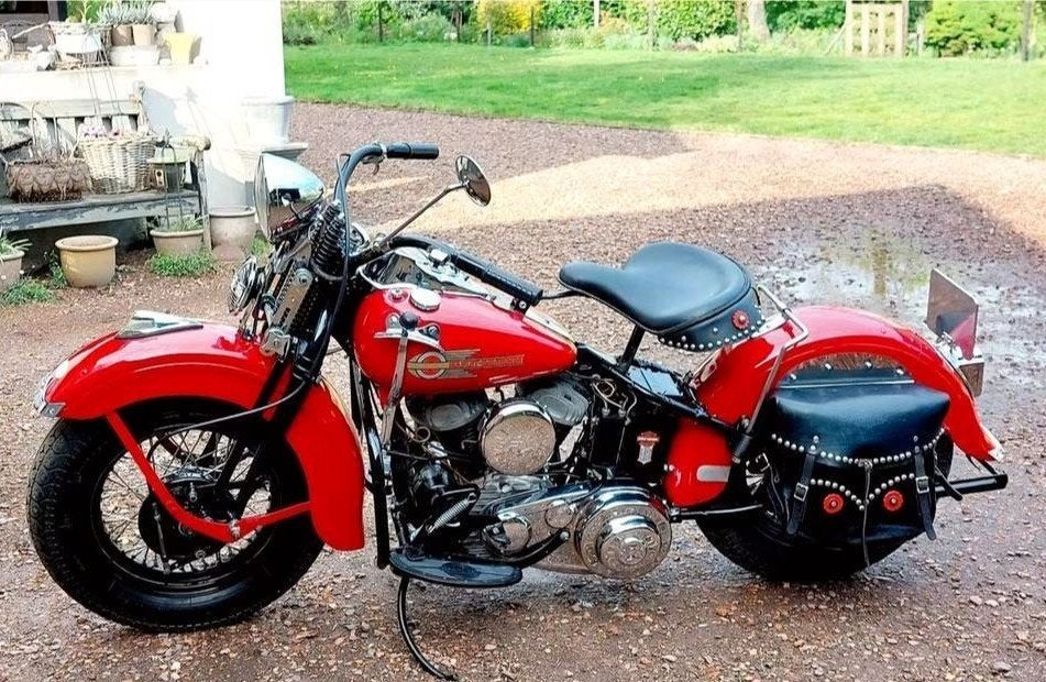 1942 Harley Davidson WLC Civil Dressed, 750 cc, 2 cilinders, Gebruikt, Toermotor