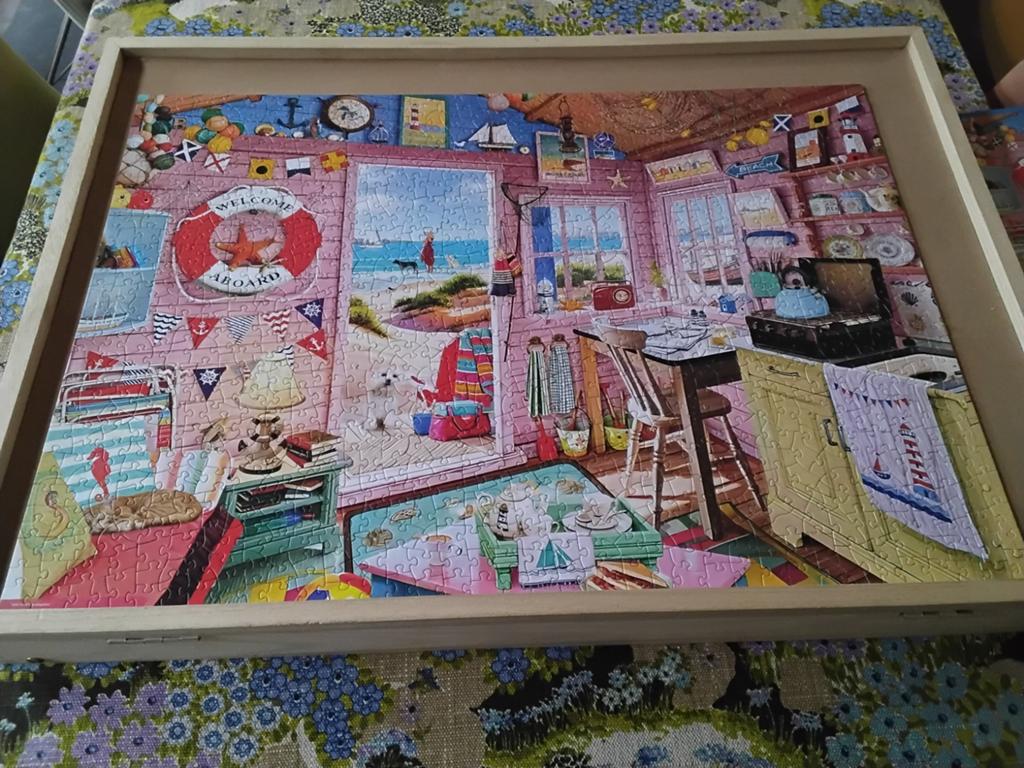 Gibsons puzzels 1000 stukjes, Ophalen of Verzenden, 500 t/m 1500 stukjes, Zo goed als nieuw
