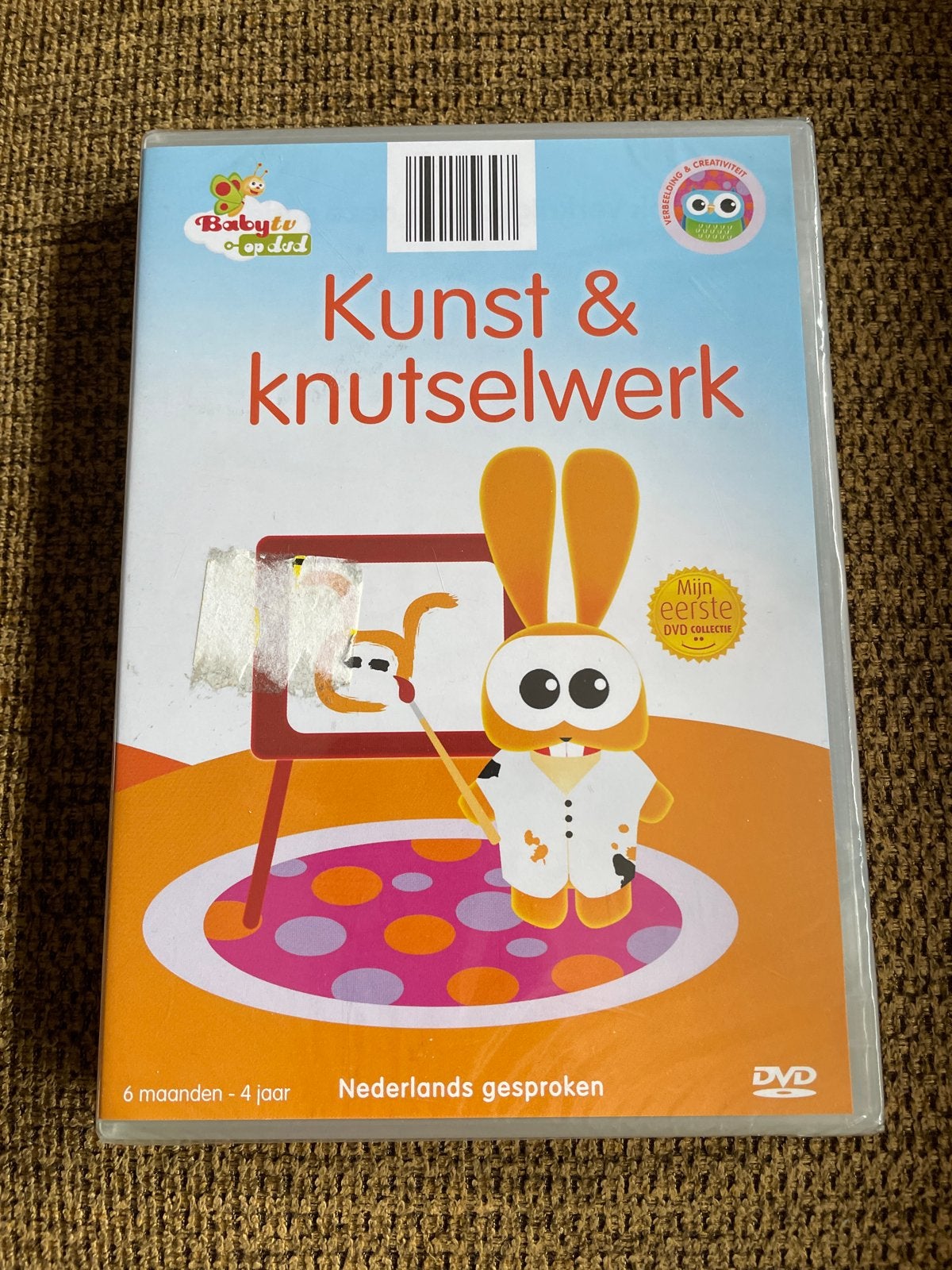 BabyTV: Kunst & Knutselwerk dvd - nieuw!!, Alle leeftijden, Nieuw in verpakking, Educatief, Film