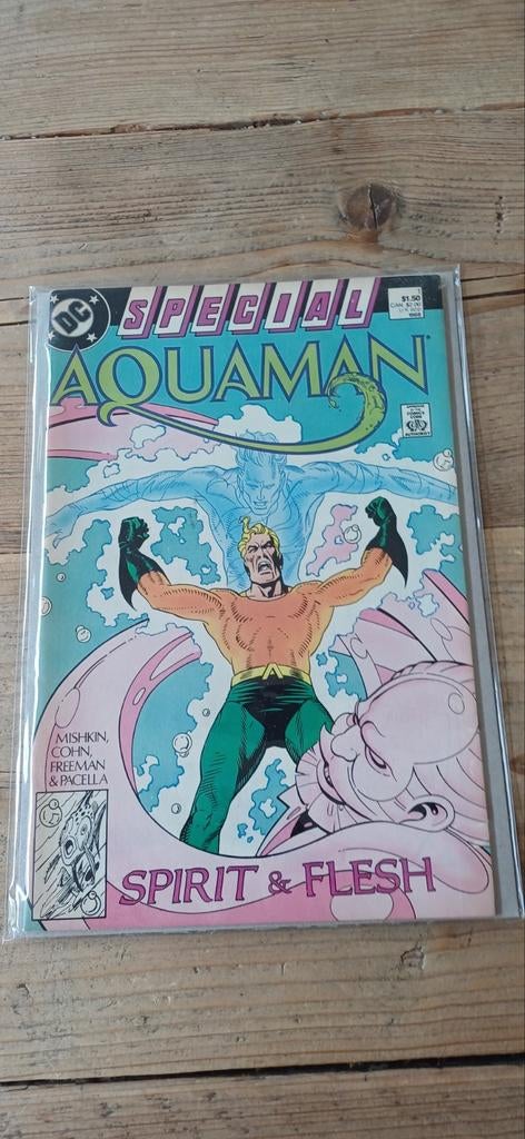 Aquaman Special: Spirit & Flesh DC Comics, Boeken, Strips | Comics, Amerika, Ophalen of Verzenden, Zo goed als nieuw, Mishkin, Cohn, Freeman & Pace