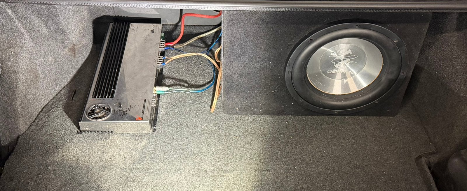 Audio System Twister F2-500 Versterker, Ophalen of Verzenden, Zo goed als nieuw