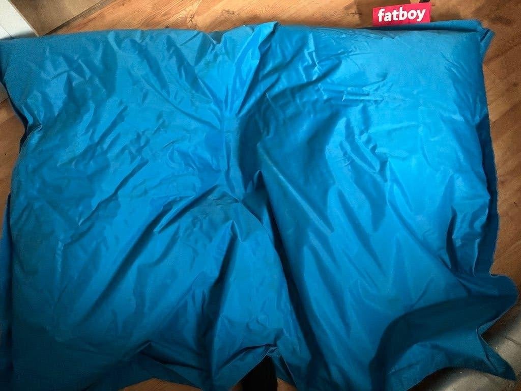 Fatboy blauw, Huis en Inrichting, Ophalen, Gebruikt, Blauw, Zitzak