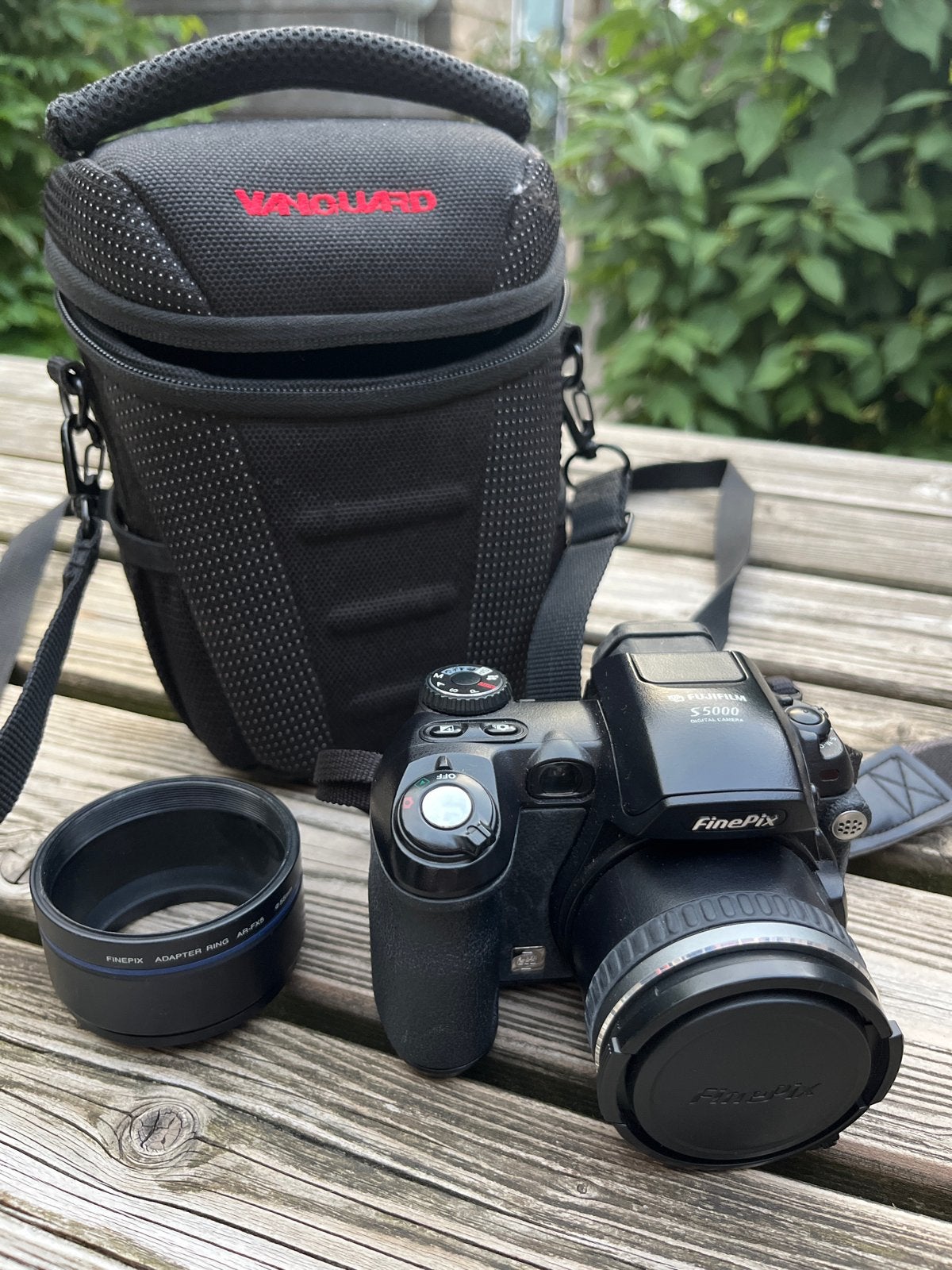 Fujifilm FinePix S5000 digitale camera met tas en accessoire, Audio, Tv en Foto, Fotocamera's Digitaal, Ingebouwde flitser, Gebruikt