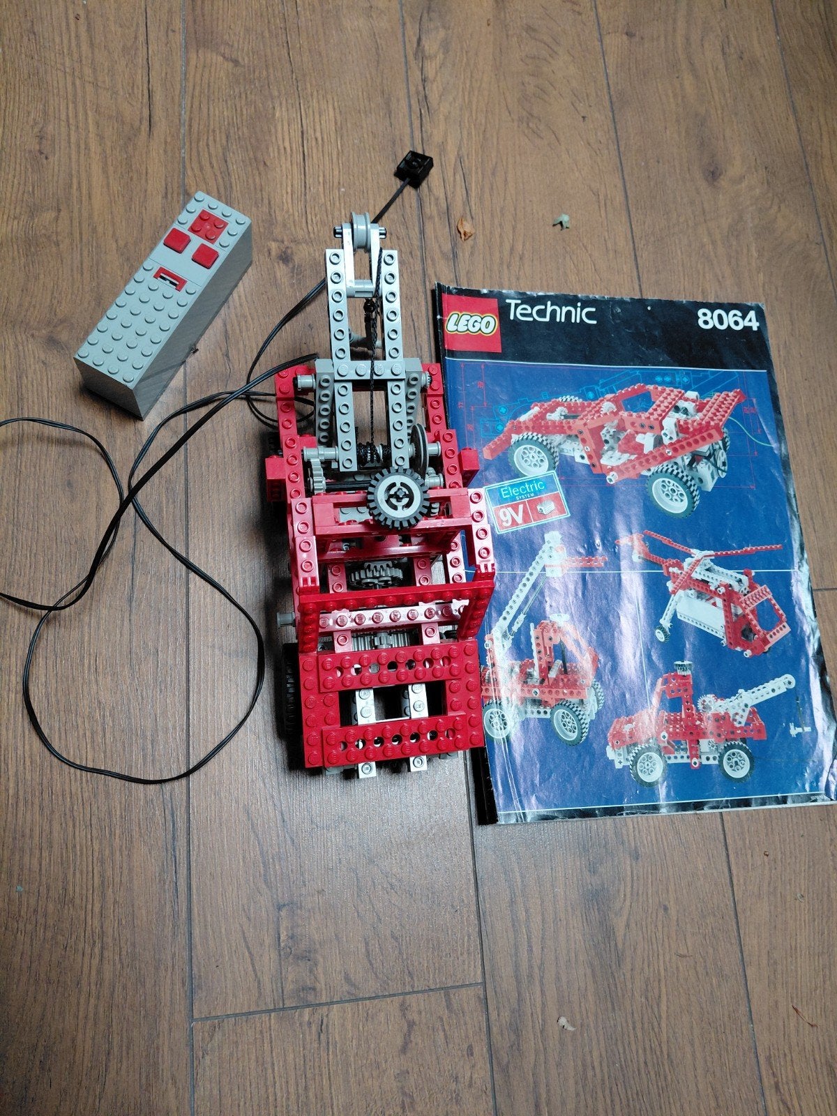 Lego Technic 8064: Vintage Takelwagen met Afstandsbediening, Ophalen, Gebruikt, Lego, Technic