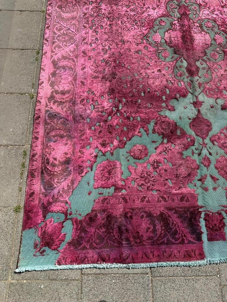 Recoloured Tapijt ( Rug / Carpet ) 330 x 237 cm vloerkleed, Overige kleuren, Wol, 200 cm of meer, Ophalen of Verzenden