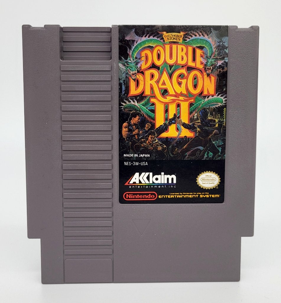 Double Dragon III - Nintendo NES Cartridge - USA, Spelcomputers en Games, Games | Nintendo NES, Avontuur en Actie, Gebruikt, Verzenden