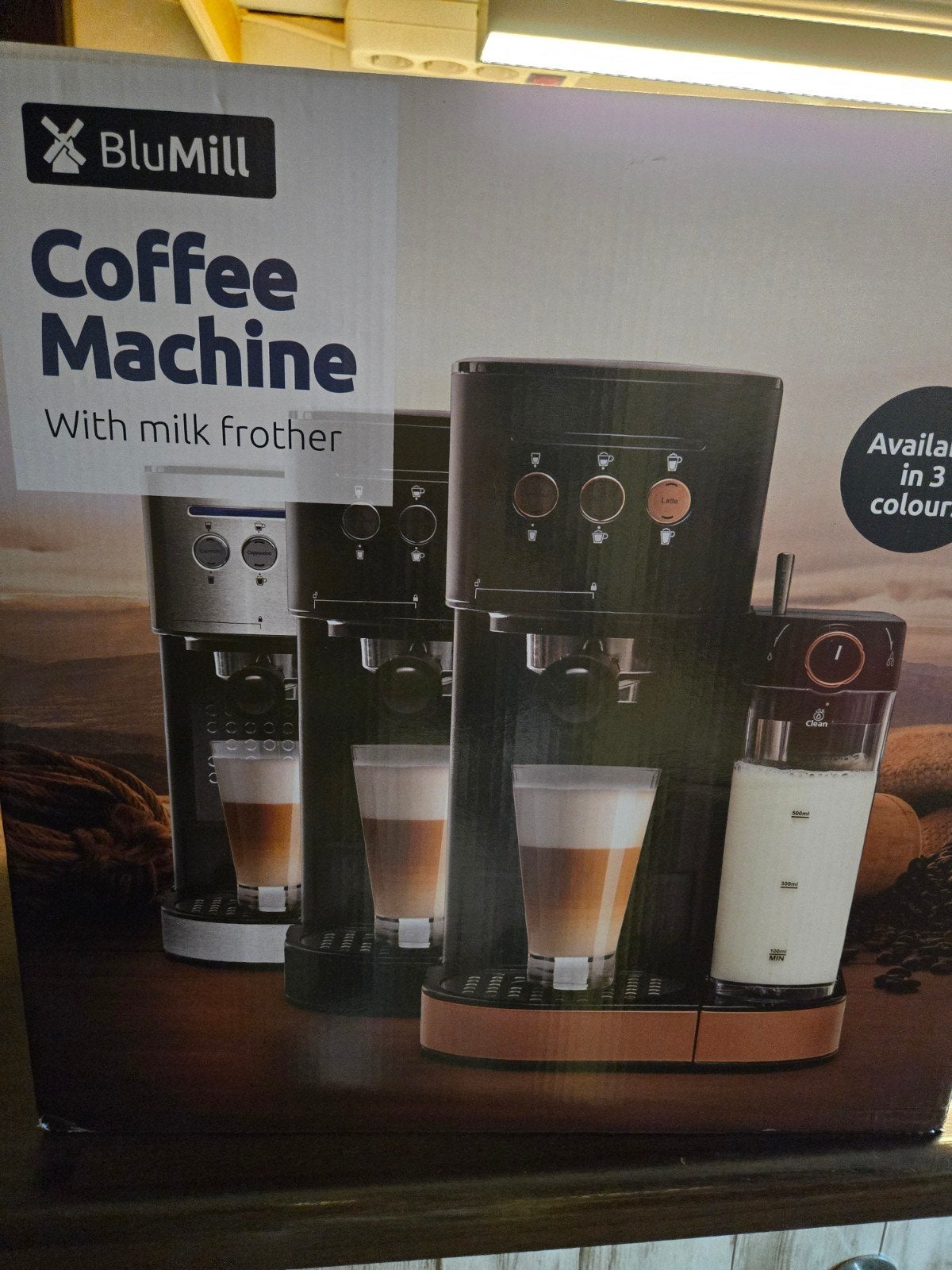 Foto 10 van BluMill Koffiemachine - Pistonmachine - Espressomachine €95,