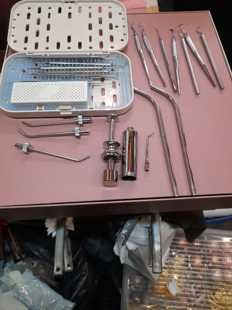 Gereedschap van tandarts, Antiek en Kunst, Verzenden
