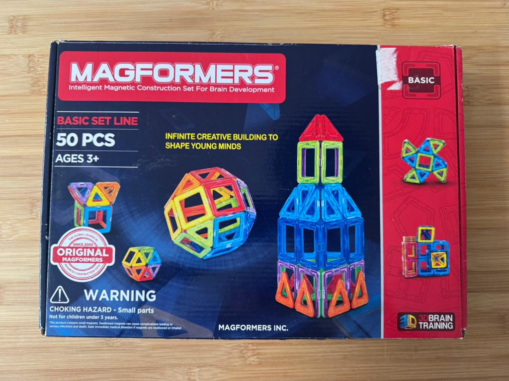 Nieuw in doos - Magformers 50 Stuks, Ophalen of Verzenden, Nieuw, Overige merken