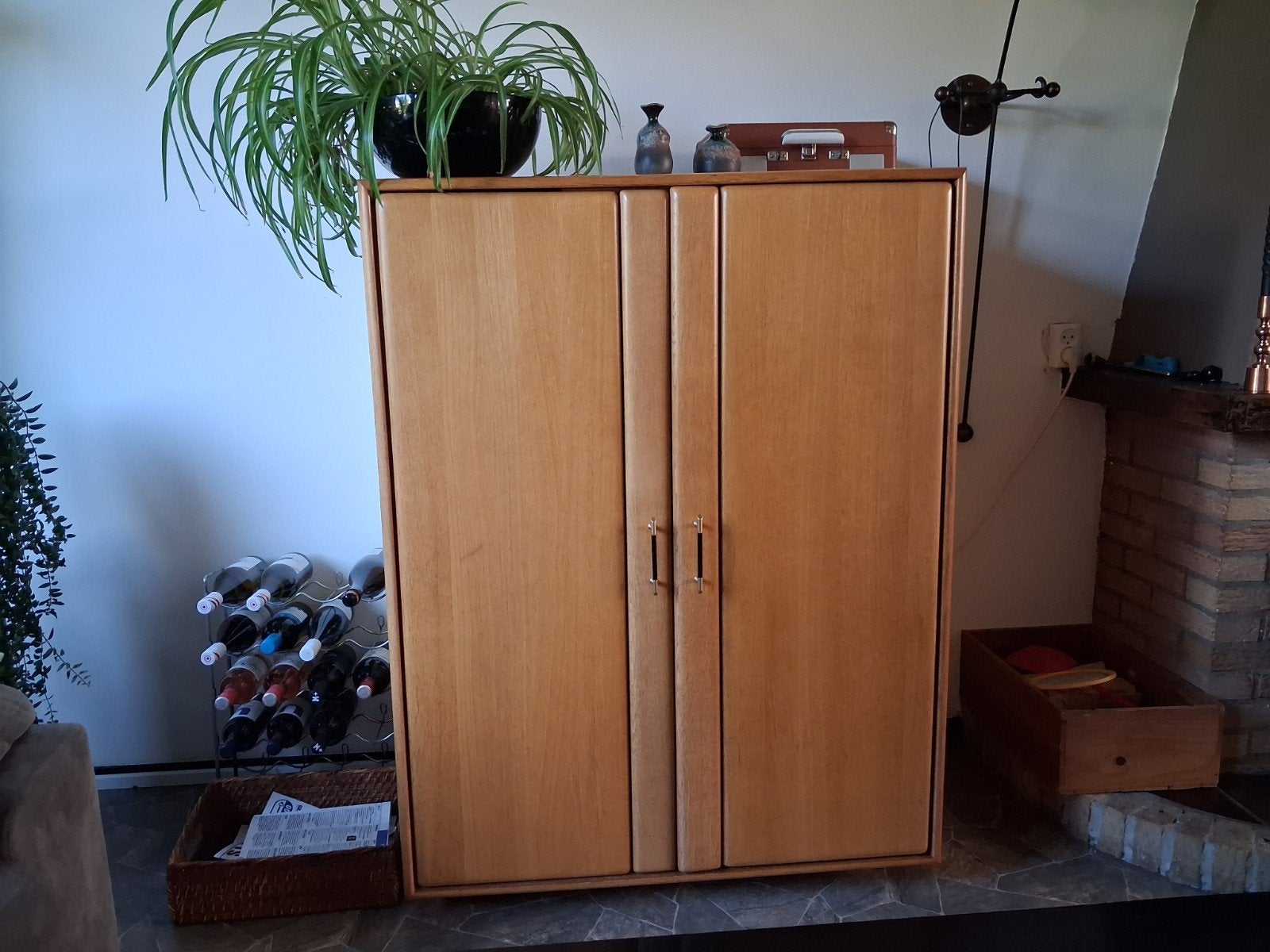 TV kast, Ophalen, 100 tot 150 cm, Zo goed als nieuw, Minder dan 100 cm