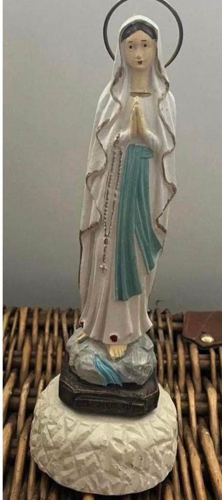 Maria Lourdes, NIEUW beeldje ..Polyresin, Ophalen of Verzenden