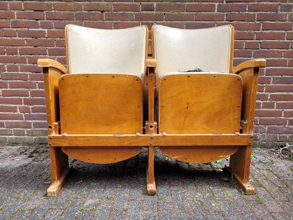Vintage Tijsseling Bioscoopstoelen, Ophalen