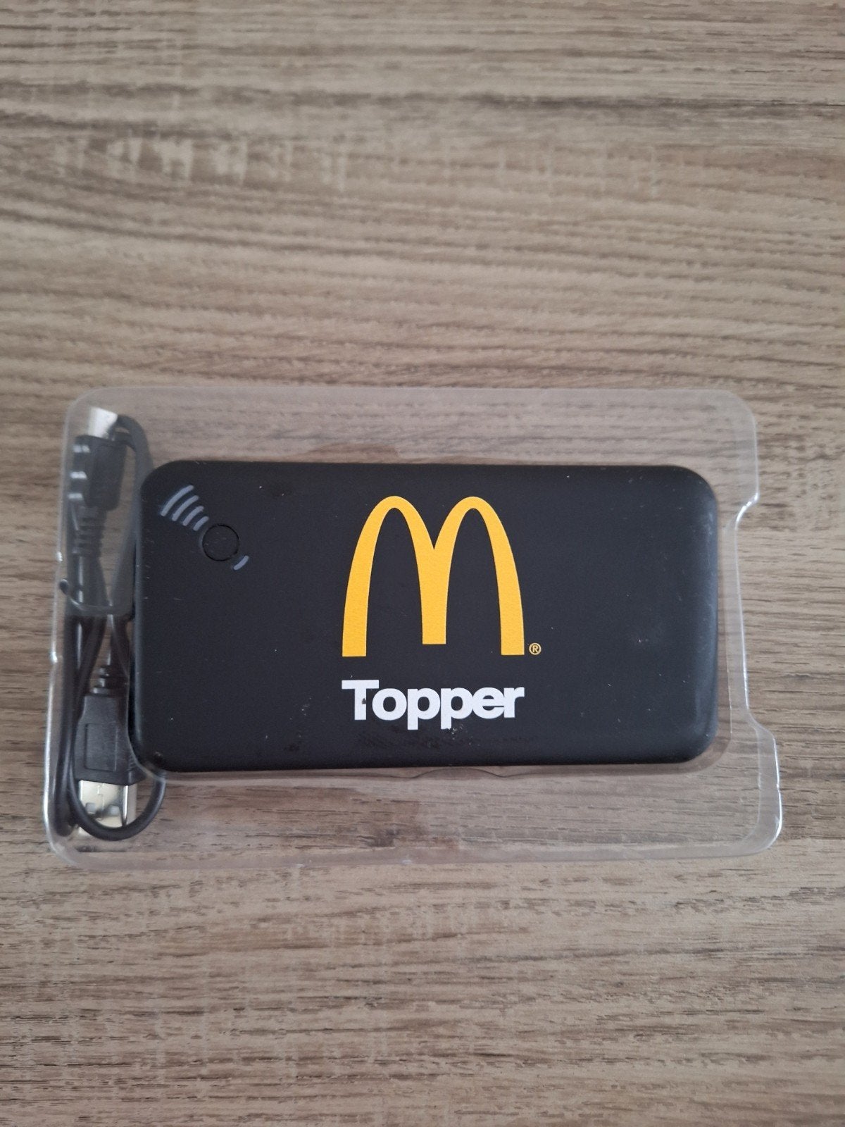 McDonald's Topper Powerbank 4000 mAh, Ophalen of Verzenden, Gebruikt, McDonald's