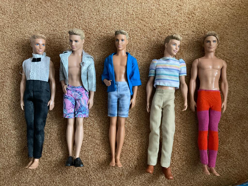 Mannen barbies, Ophalen of Verzenden, Gebruikt, Barbie