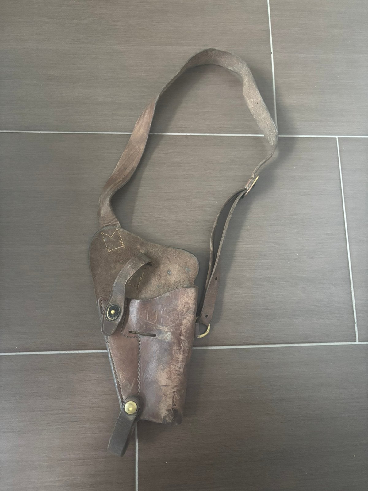 US Amerikaans schouder holster M3, Ophalen of Verzenden, Landmacht, Amerika, Overige typen