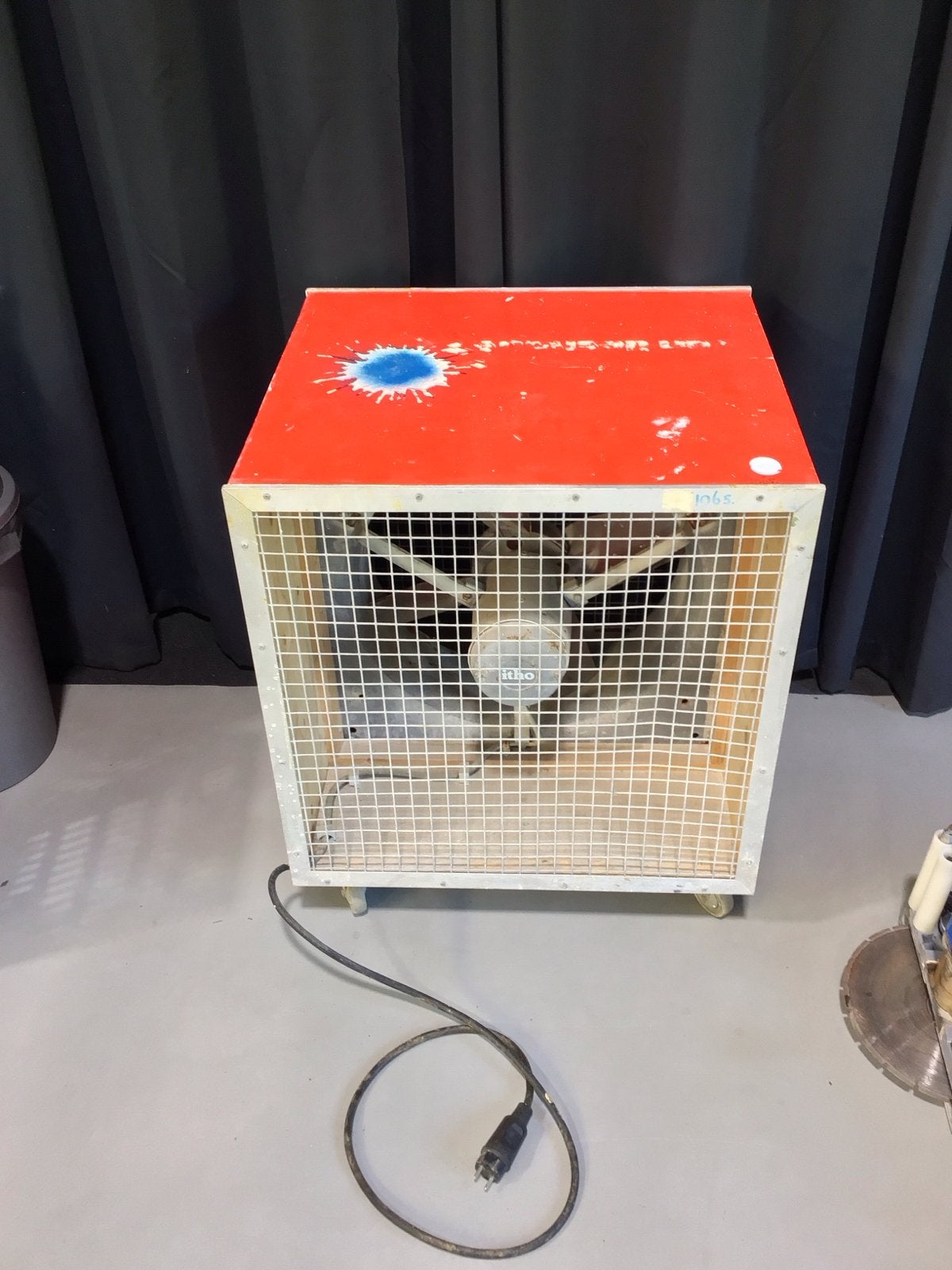 Itho Vloerventilator - Krachtige Industriële Ventilator, Ophalen, Gebruikt, Vloerventilator