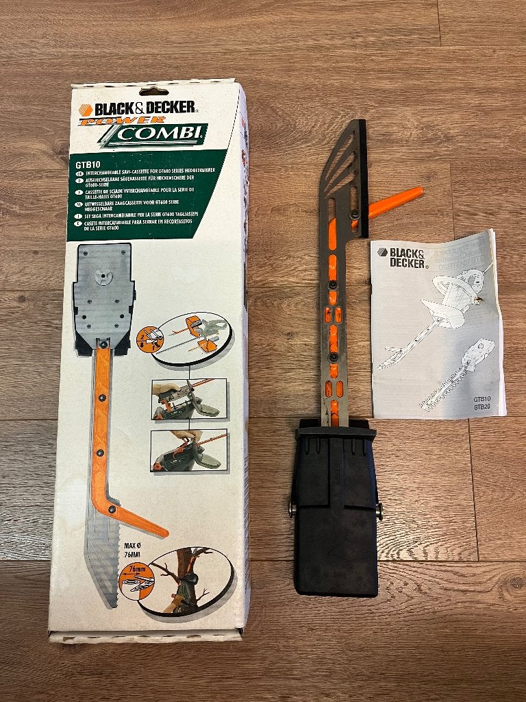 Black en Decker zaaghulpstuk heggenschaar, Ophalen, Gebruikt, Elektrisch, Black & Decker