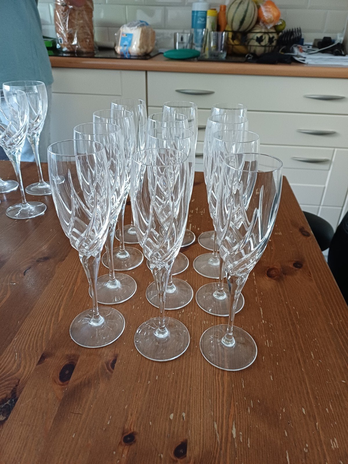 kristal glazen, Ophalen, Zo goed als nieuw, Overige typen