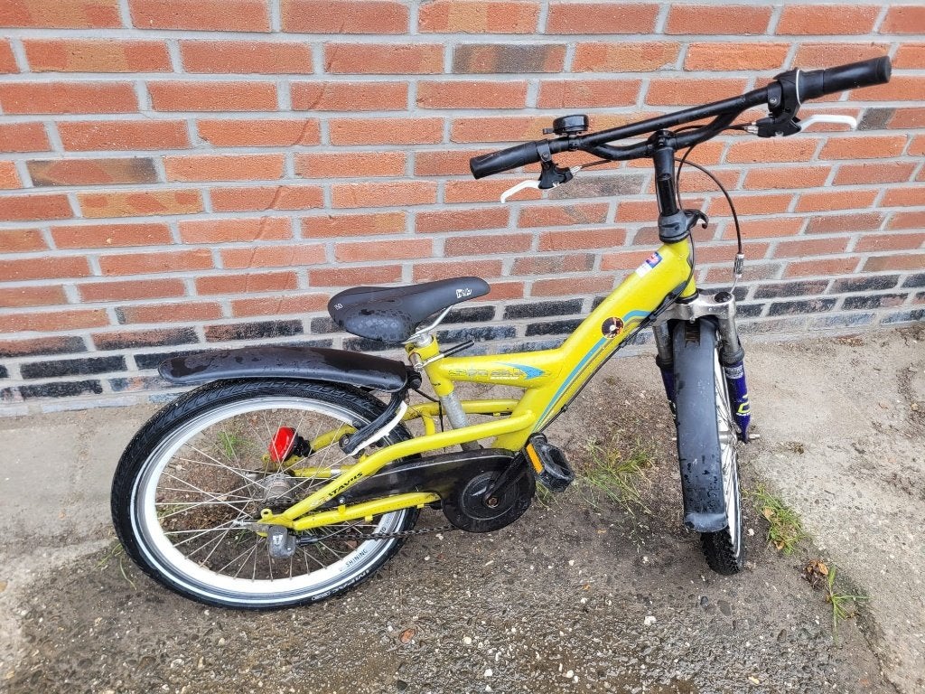 Batavus Snake jongensfiets – legergroen, Terugtraprem, Gebruikt, Versnellingen, Batavus