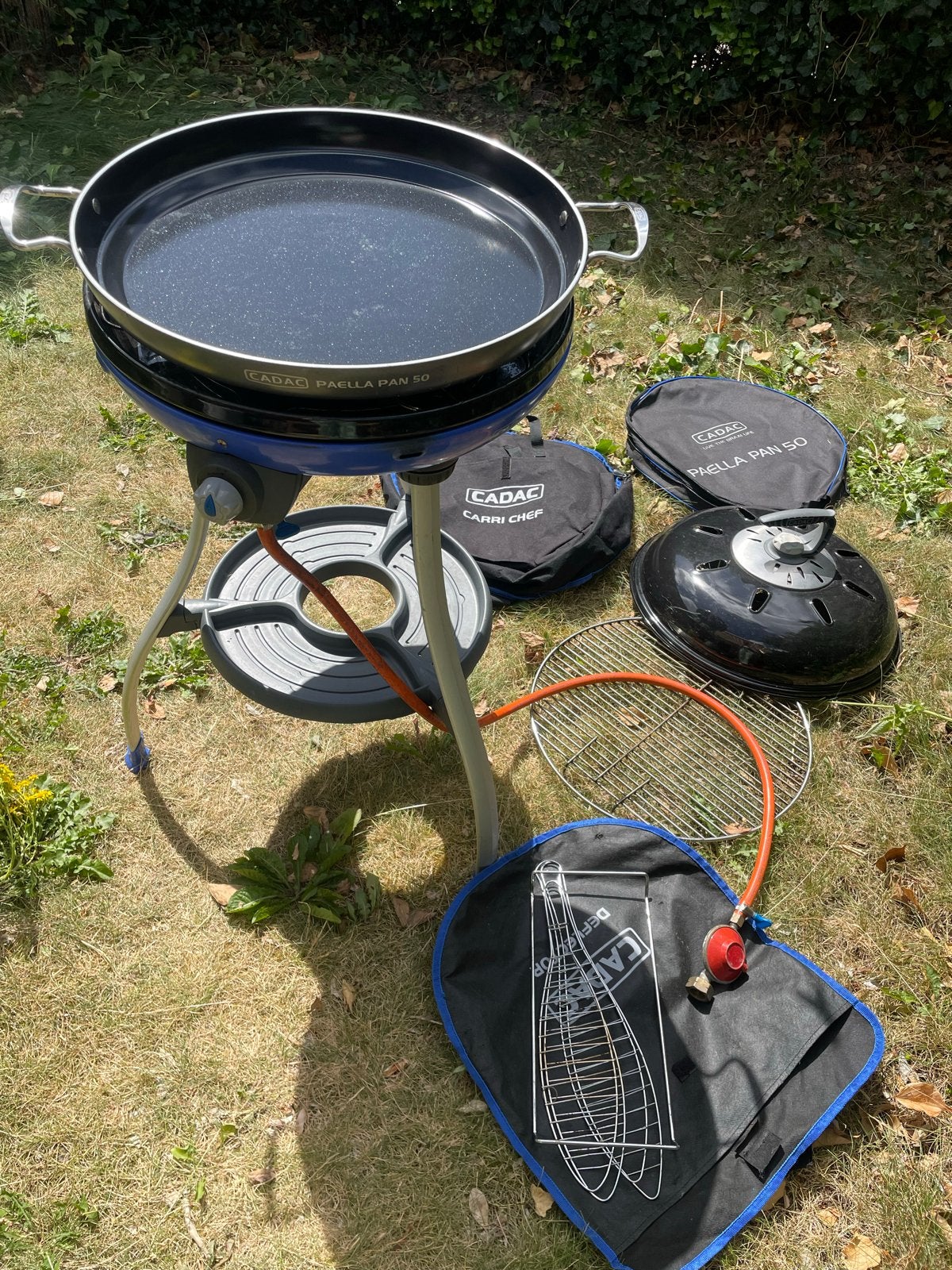 Cadac Carri Chef 2 BBQ met Paella Pan 50, Ophalen, Gebruikt