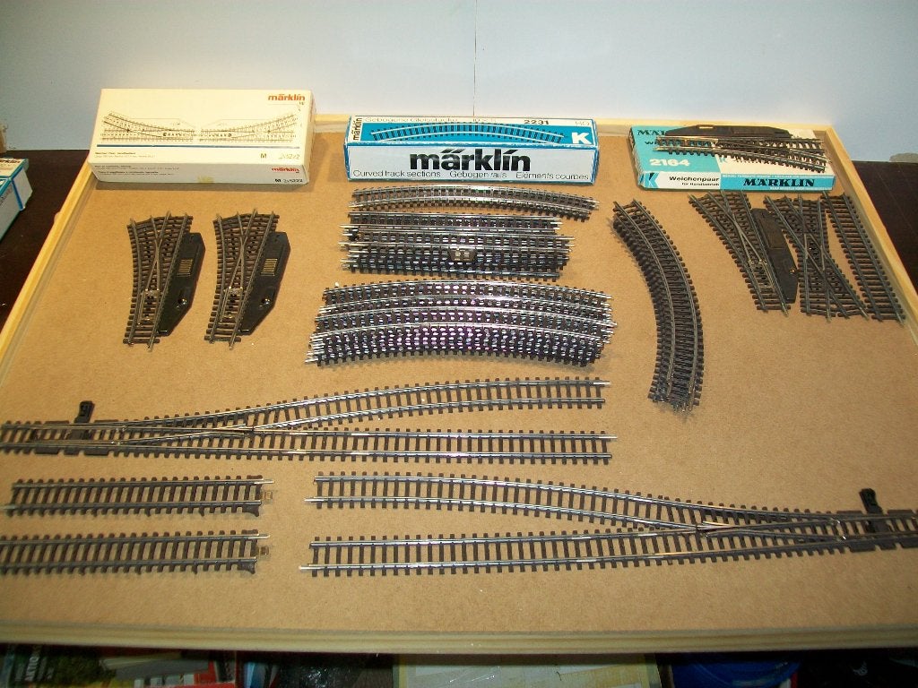 marklin K rails +trafo, Hobby en Vrije tijd, Modeltreinen | H0, Wisselstroom, Rails, Ophalen of Verzenden, Zo goed als nieuw