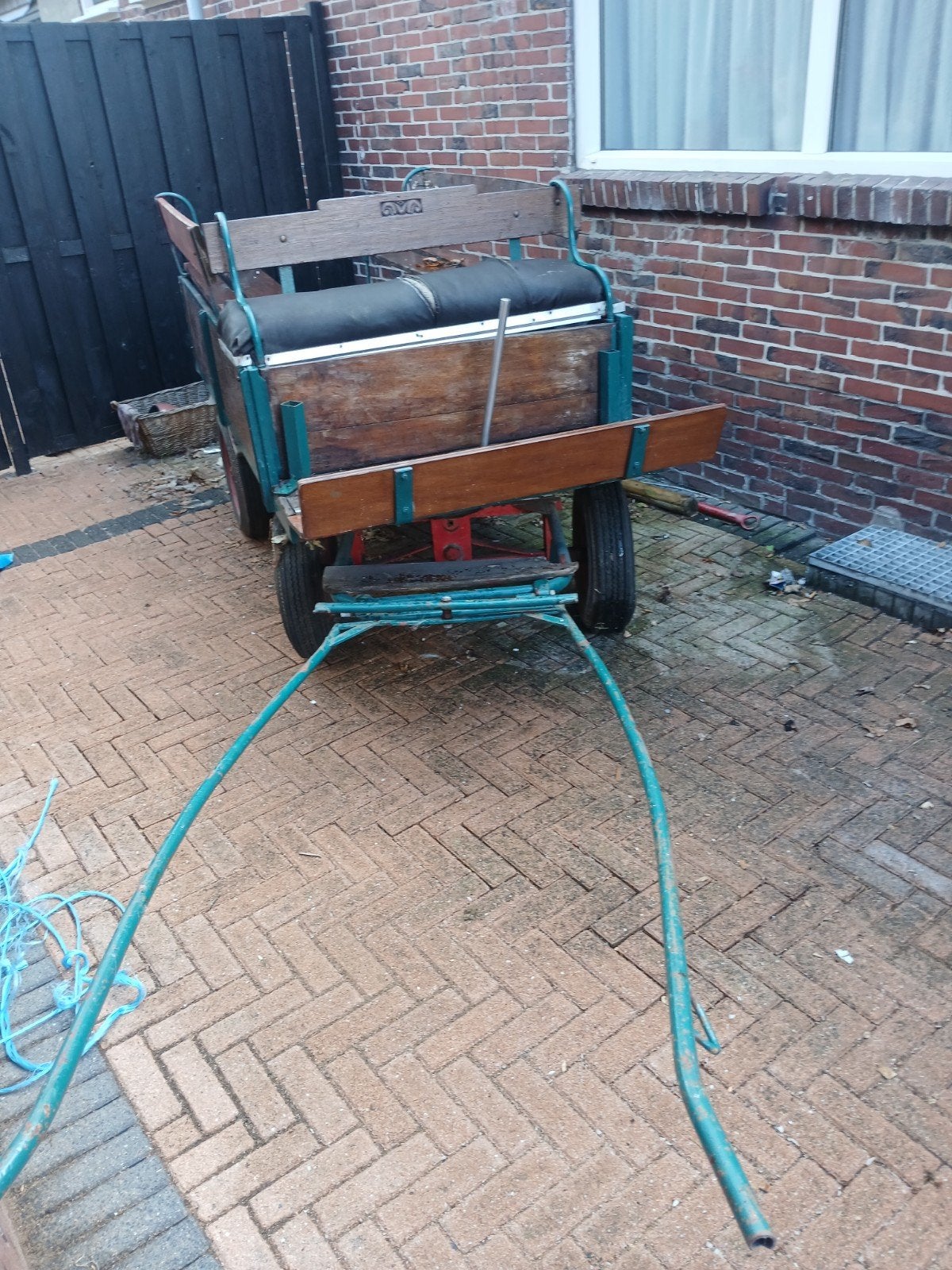 Te koop pony menwagentje., Gebruikt, Pony