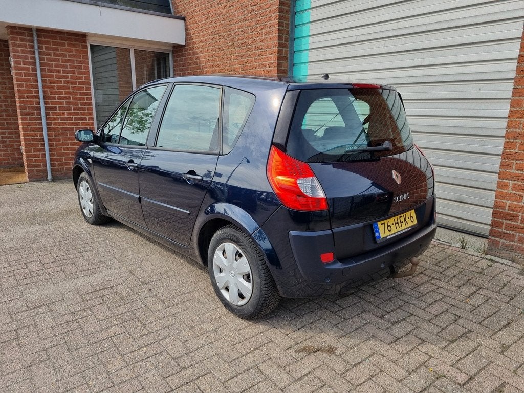 Renault Scénic 1.6-16V Business Line Clima! Bj:2008 NAP!, Auto's, Gebruikt, 1295 kg, 4 cilinders, Blauw