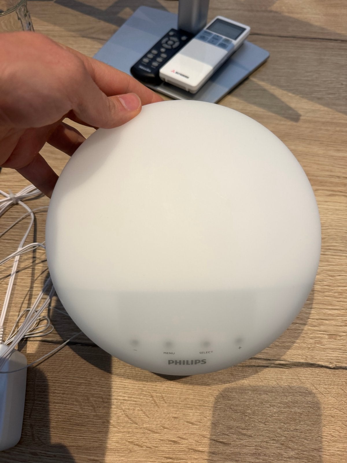 Philips Wake-up Light HF3510 - Lichtwekker, Ophalen of Verzenden, Zo goed als nieuw, Digitaal