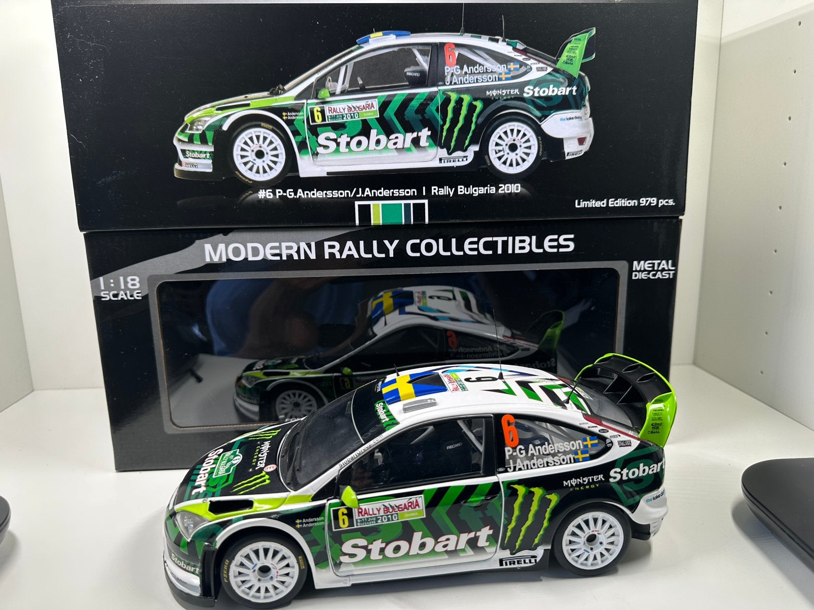 SUNSTAR FORD FOCUS RS WRC08 #6 RALLY BULGARIJE 2010 NIEUW, Ophalen of Verzenden, Nieuw, Auto, Sun Star