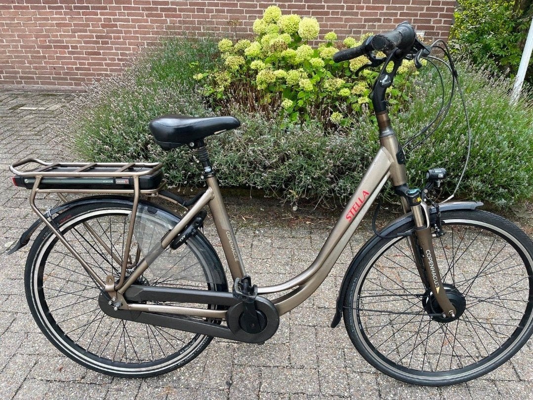 stella copenhague elektrische damesfiets- lage km, Fietsen en Brommers, 51 tot 55 cm, Ophalen of Verzenden, Zo goed als nieuw