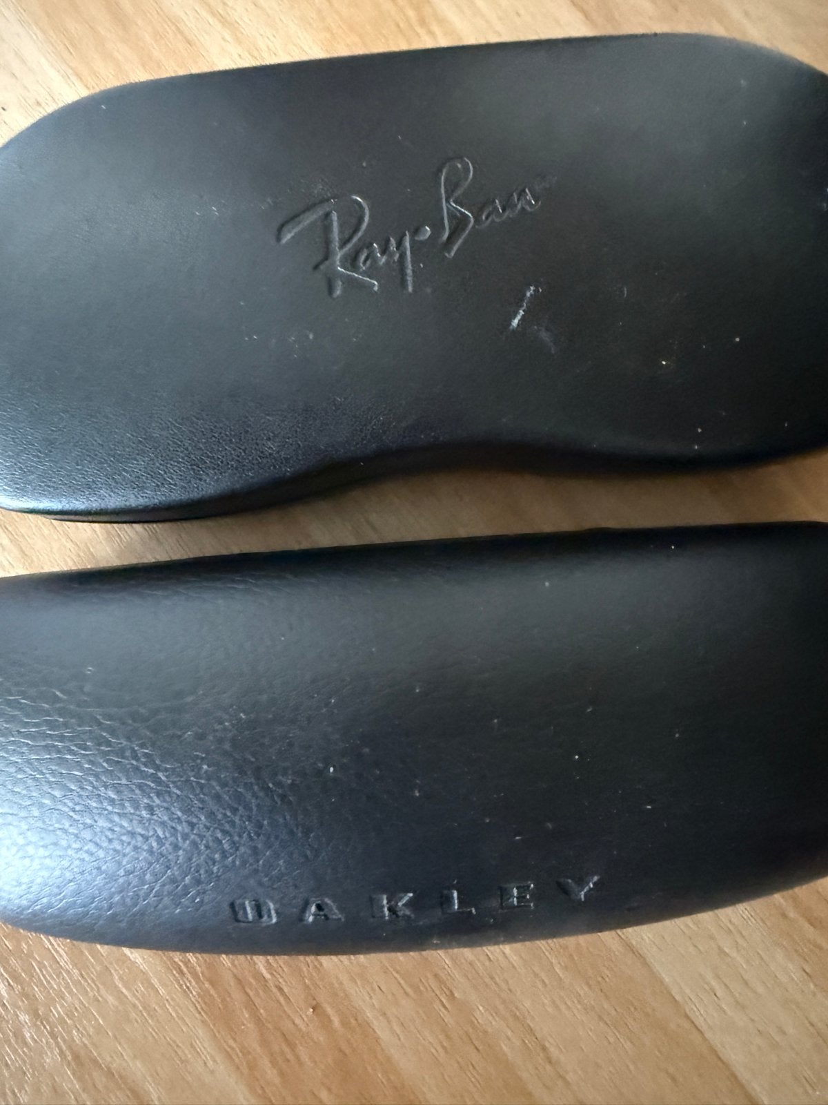 Ray-Ban en Oakley brillen met multifocale glazen, Gebruikt, Zwart, Ophalen of Verzenden, Ray-Ban