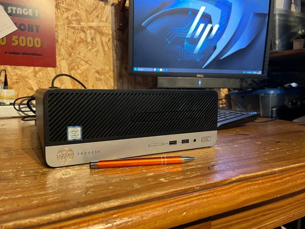 HP ProDesk 400 G6 SFF Core i7-9700/16GB/256GB SSD/GT710, Ophalen, 256 GB, Refurbished, 3 tot 4 Ghz