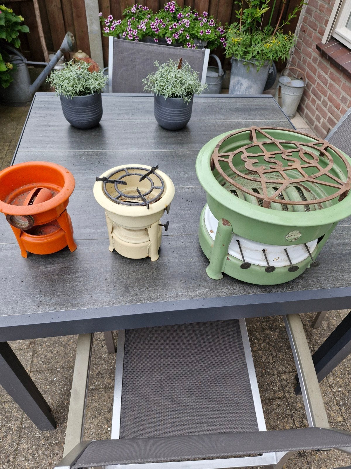 Vintage Campingbranders / Spiritusbranders - Set van 3, Ophalen of Verzenden, Gebruikt, Onbekend