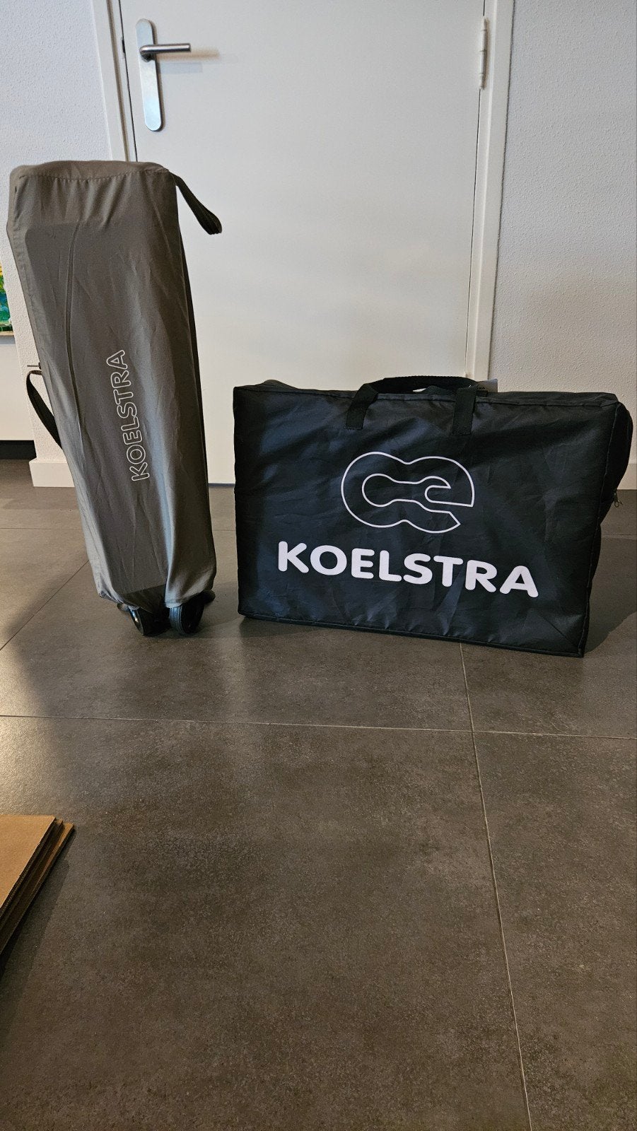Koelstra campingbed met matras - Ophalen in Echt, Ophalen, Minder dan 140 cm, 70 tot 85 cm, Matras